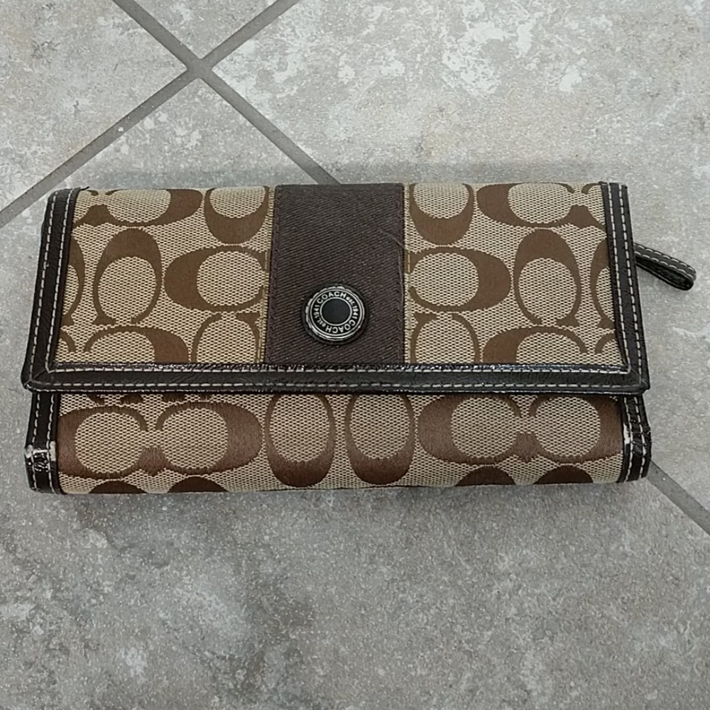 Coach Trifold Wallet